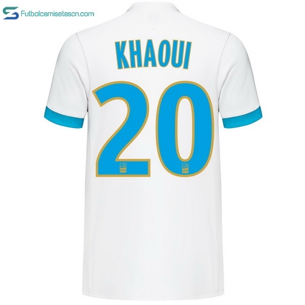 Camiseta Marsella 1ª Khaoui 2017/18